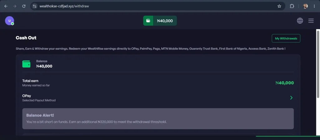wealthrise scam