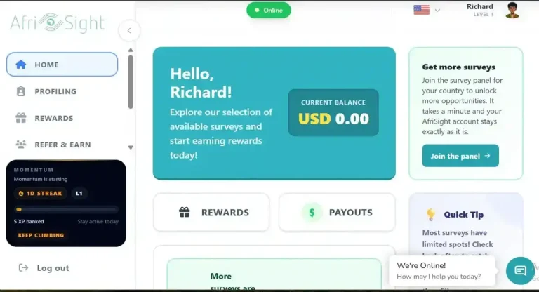 does afrisight pay?
